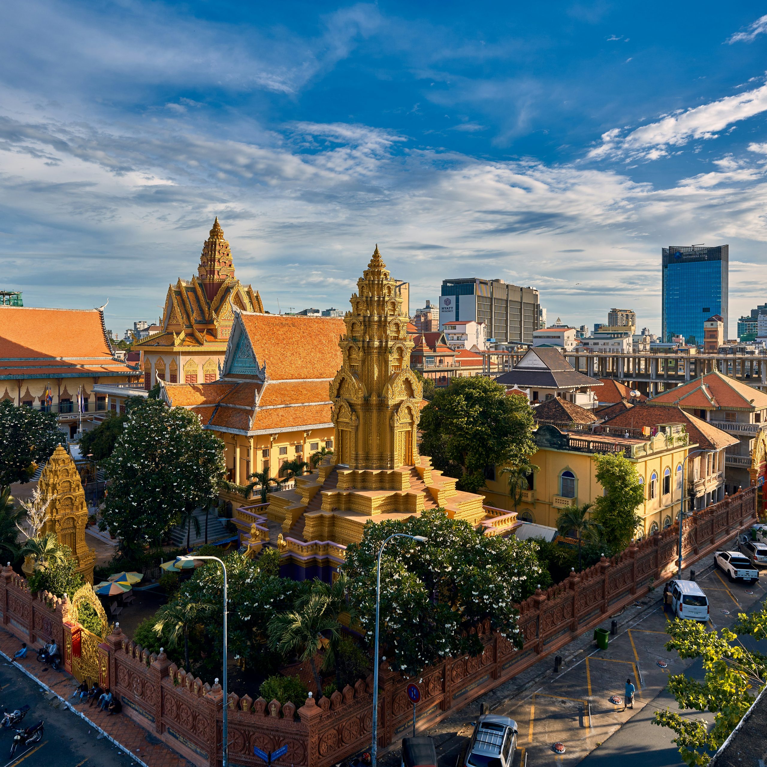 Phnom Penh cityscape